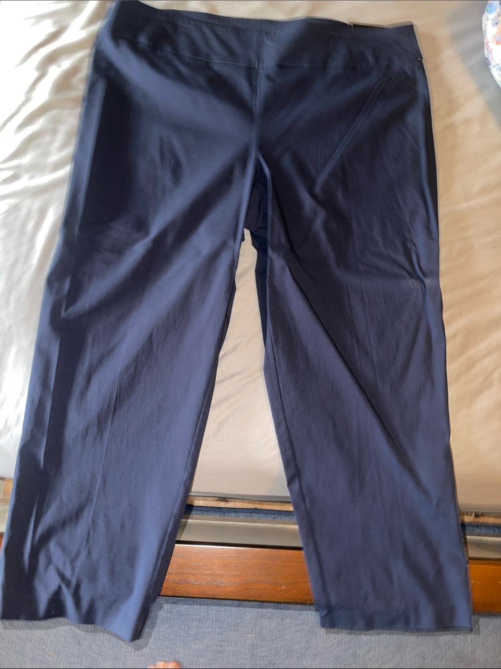 ATTYRE Woman Navy Stretch Pants Size 22W NWT